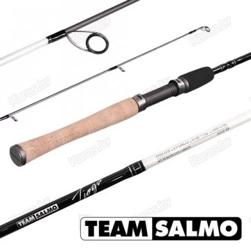 Спиннинг TEAM SALMO Tioga 1.98м, тест 7-23, carbon 40T